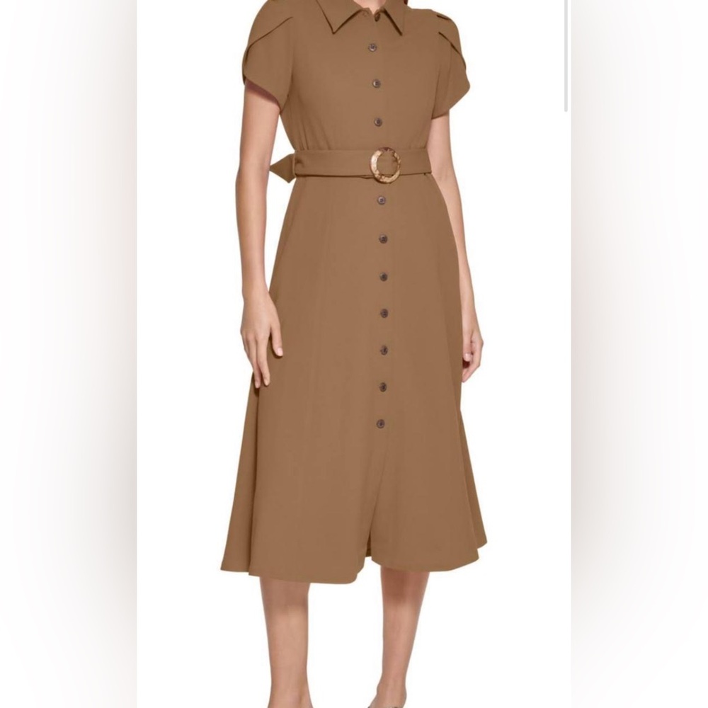Calvin Klein Women's Brown Dress